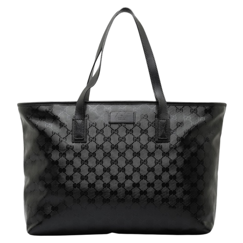 Gucci Implime PVC Leather Tote Bag